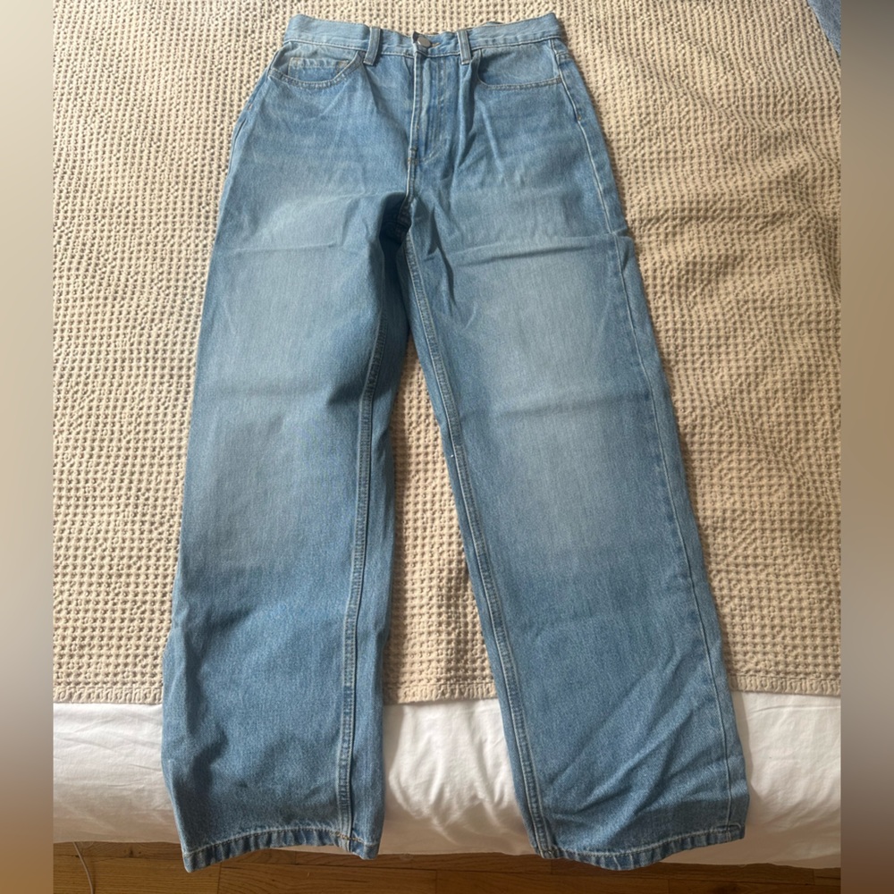 New with Tags - Oak + Fort High Rise Mid-Wash Jeans